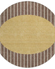 LOOMLAN Rugs Ember Brown Washable Indoor-Outdoor Rug