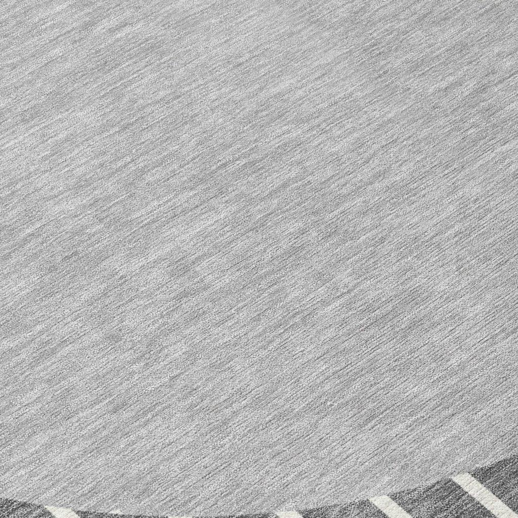 LOOMLAN Rugs Ember Gray Washable Indoor-Outdoor Rug
