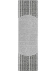 LOOMLAN Rugs Ember Gray Washable Indoor-Outdoor Rug