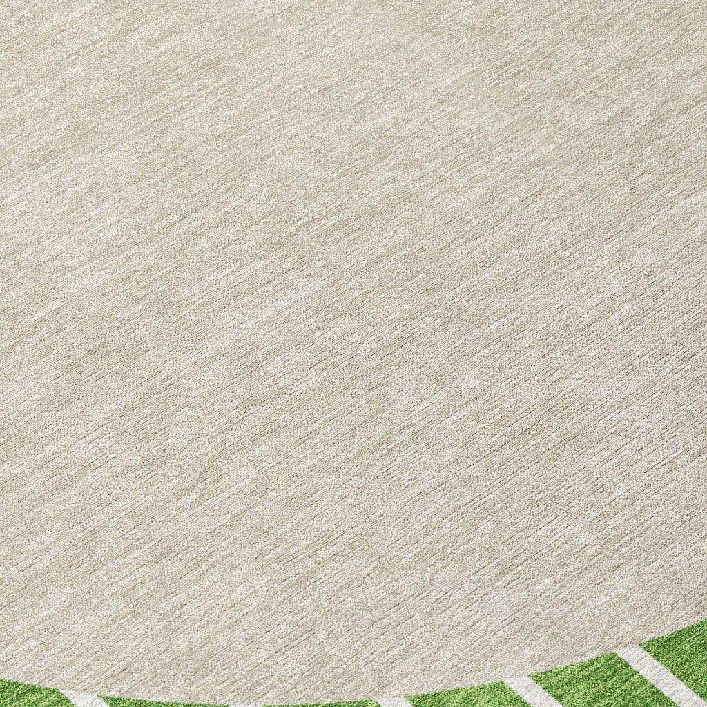 LOOMLAN Rugs Ember Green Washable Indoor-Outdoor Rug