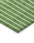 LOOMLAN Rugs Ember Green Washable Indoor-Outdoor Rug