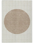LOOMLAN Rugs Ember Ivory Washable Indoor-Outdoor Rug
