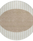 LOOMLAN Rugs Ember Ivory Washable Indoor-Outdoor Rug