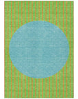 LOOMLAN Rugs Ember Lime Washable Indoor-Outdoor Rug