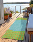 LOOMLAN Rugs Ember Lime Washable Indoor-Outdoor Rug