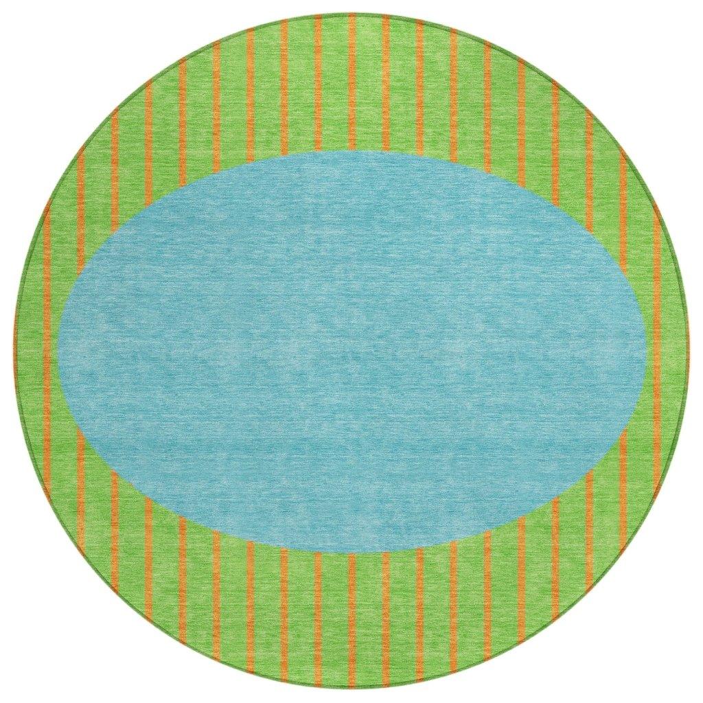 LOOMLAN Rugs Ember Lime Washable Indoor-Outdoor Rug