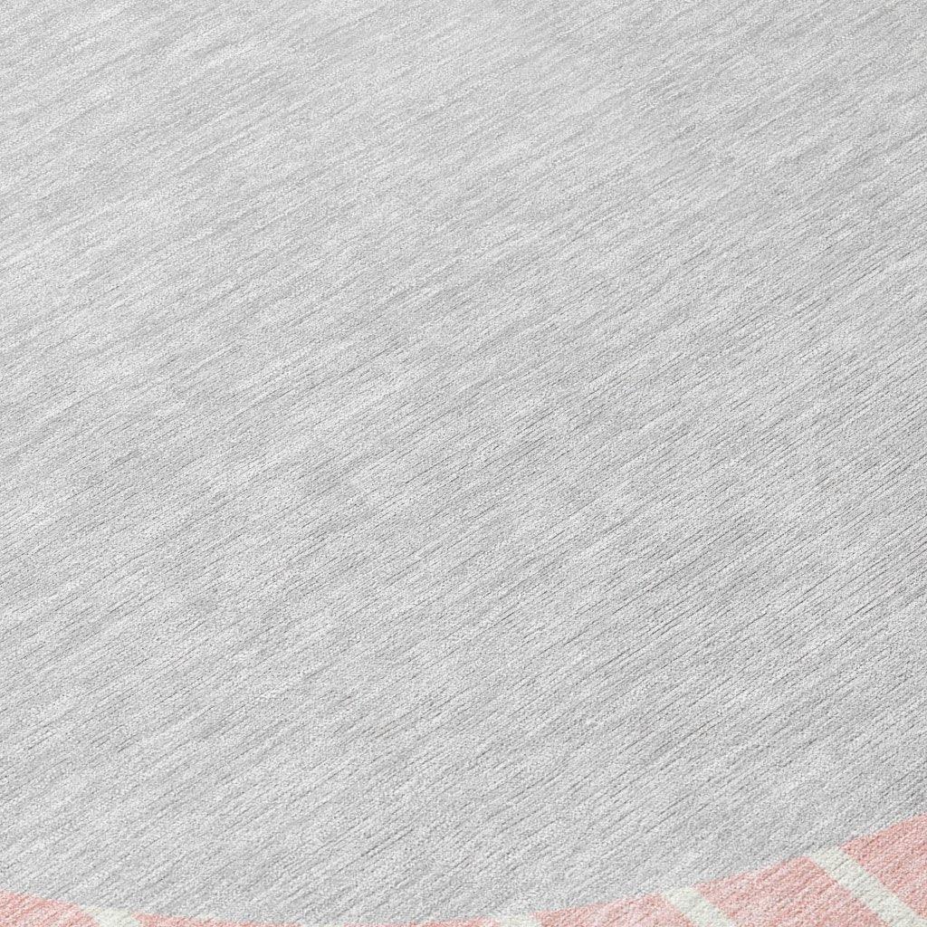 LOOMLAN Rugs Ember Pink Washable Indoor-Outdoor Rug