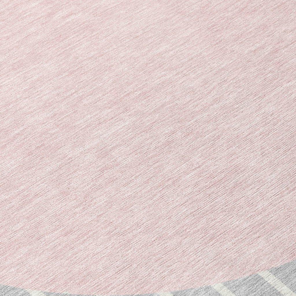 LOOMLAN Rugs Ember Silver Washable Indoor-Outdoor Rug