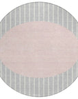 LOOMLAN Rugs Ember Silver Washable Indoor-Outdoor Rug