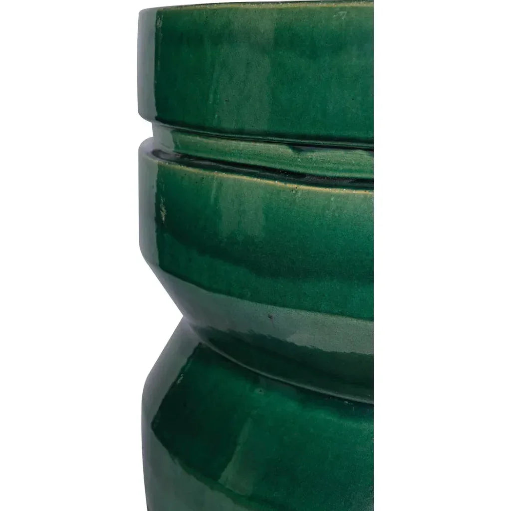 Seasonal Living Embrace Accent Table - Black Outdoor End Table