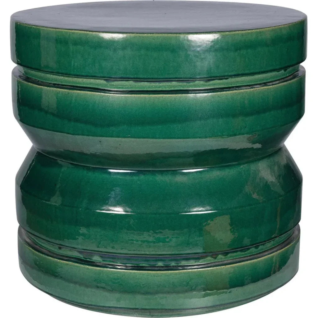 Seasonal Living Embrace Accent Table - Black Outdoor End Table