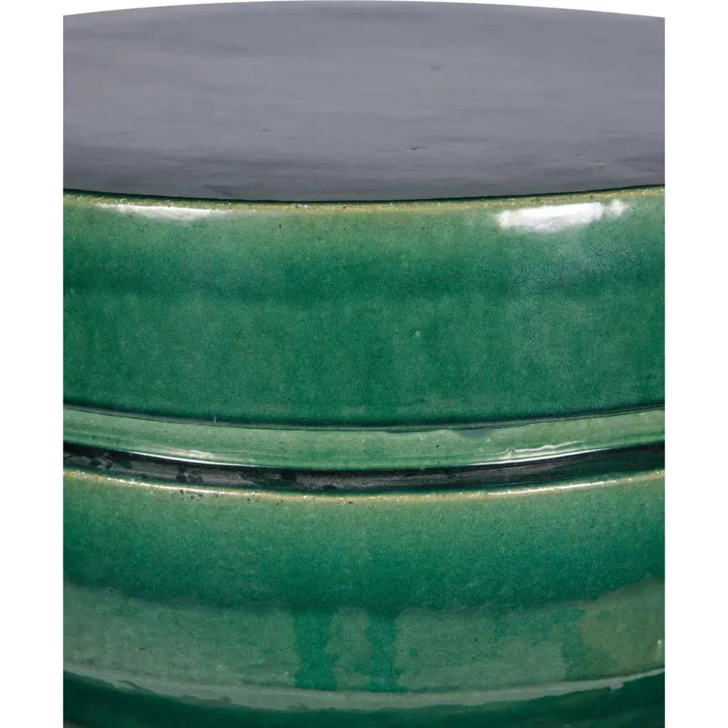 Seasonal Living Embrace Accent Table - Black Outdoor End Table