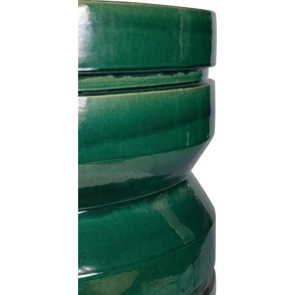 Seasonal Living Embrace Accent Table - Black Outdoor End Table