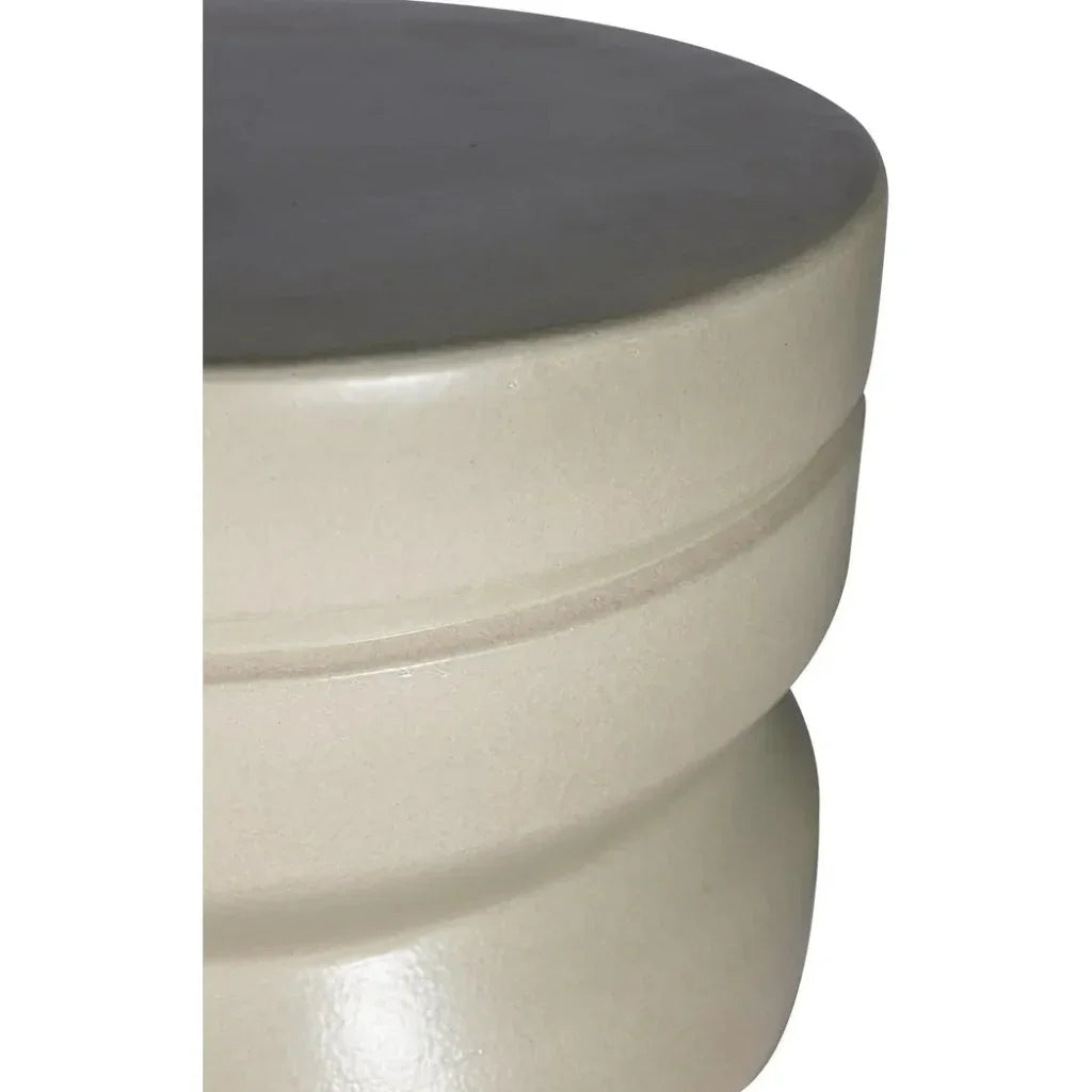 Embrace Accent Table - Khaki Outdoor End Table - LOOMLAN - Seasonal Living - Outdoor Side Tables