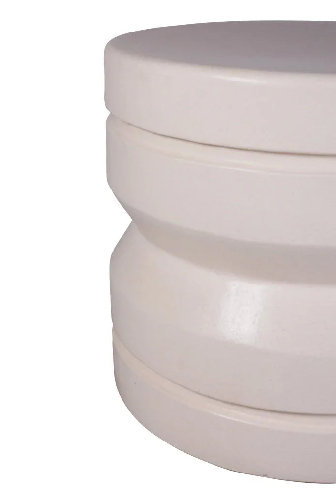 Seasonal Living Embrace Glazed Ceramic Patio Accent Table
