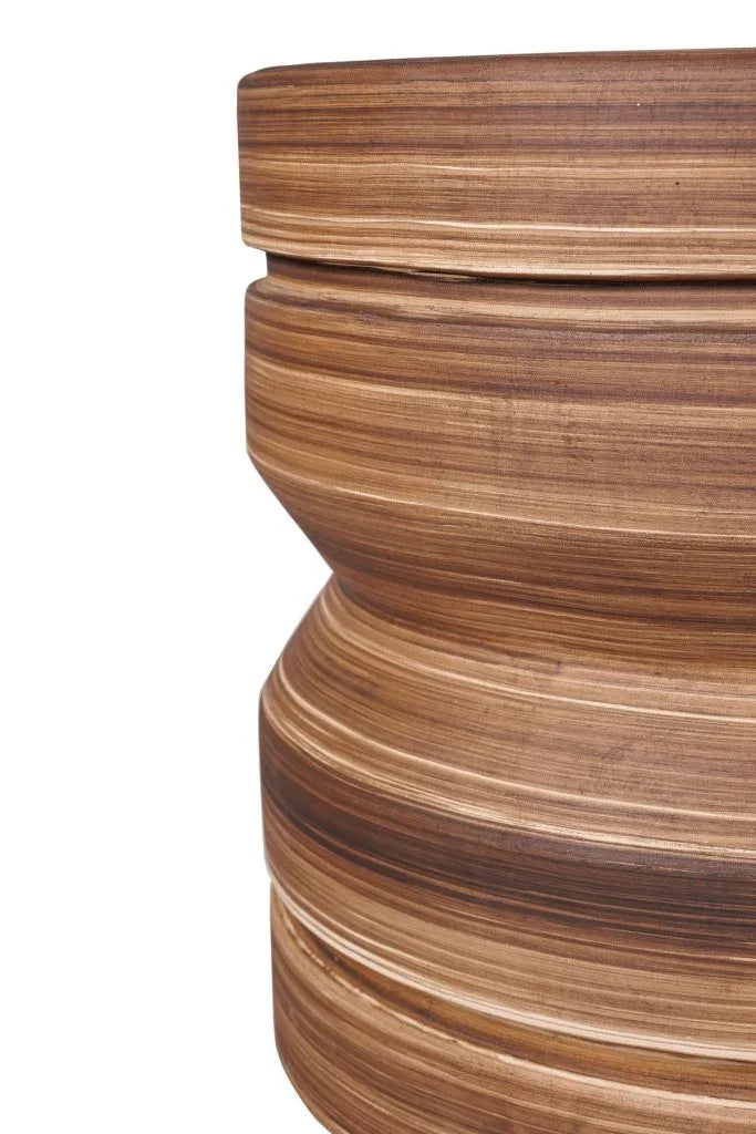 Seasonal Living Embrace Glazed Ceramic Patio Accent Table