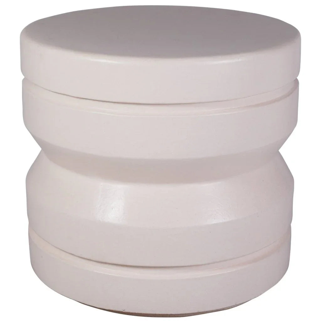 Seasonal Living Embrace Glazed Ceramic Patio Accent Table