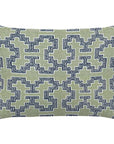Emerald Sea Prodigy Gemstone Outdoor Pillow - LOOMLAN - Earnest Collection - Outdoor Pillows