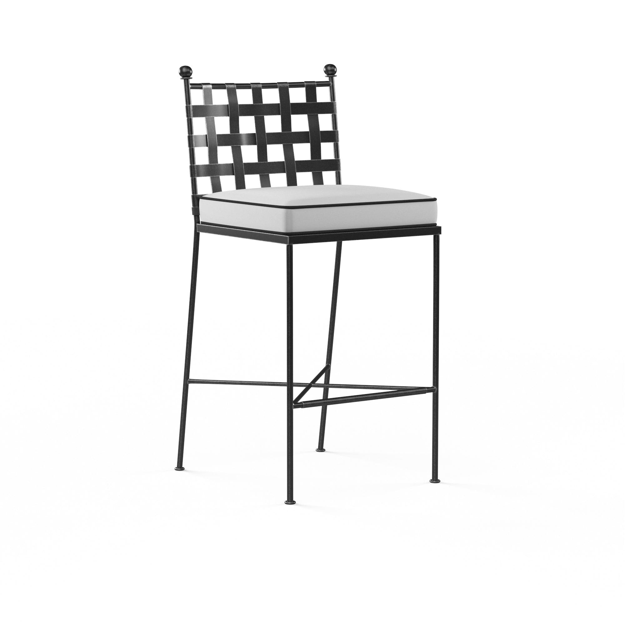 Provence Sunbrella Outdoor Bar Stool