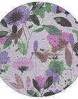 LOOMLAN Rugs Emperesse Purple Washable Indoor-Outdoor Rug