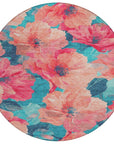 LOOMLAN Rugs Emprelle Orange Washable Indoor-Outdoor Rug