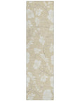 LOOMLAN Rugs Ensa Beige Washable Indoor-Outdoor Rug