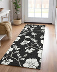 LOOMLAN Rugs Ensa Black Washable Indoor-Outdoor Rug