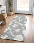 LOOMLAN Rugs Ensa Gray Washable Indoor-Outdoor Rug