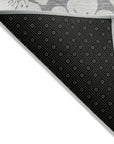 LOOMLAN Rugs Ensa Gray Washable Indoor-Outdoor Rug