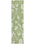 LOOMLAN Rugs Ensa Green Washable Indoor-Outdoor Rug