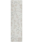 LOOMLAN Rugs Ensa Ivory Washable Indoor-Outdoor Rug