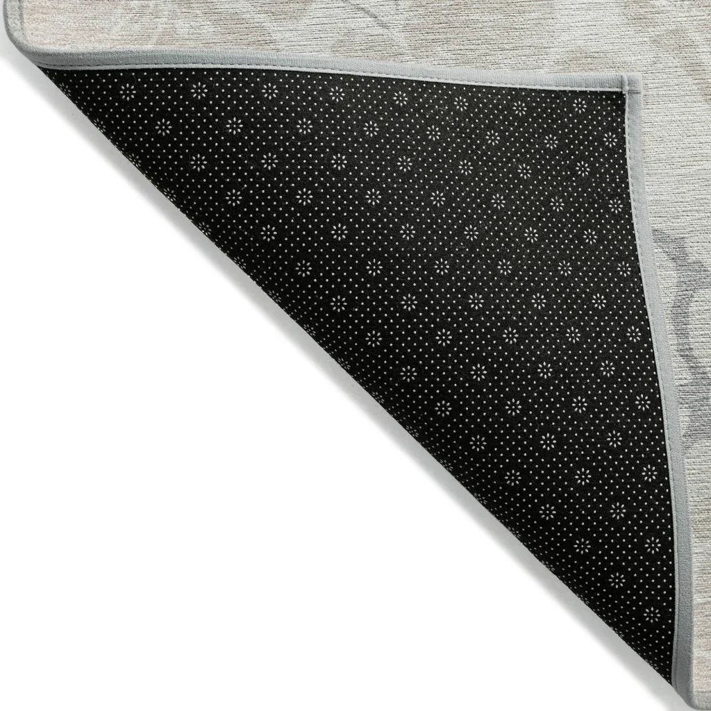 LOOMLAN Rugs Ensa Ivory Washable Indoor-Outdoor Rug