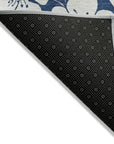 LOOMLAN Rugs Ensa Navy Washable Indoor-Outdoor Rug