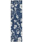 LOOMLAN Rugs Ensa Navy Washable Indoor-Outdoor Rug