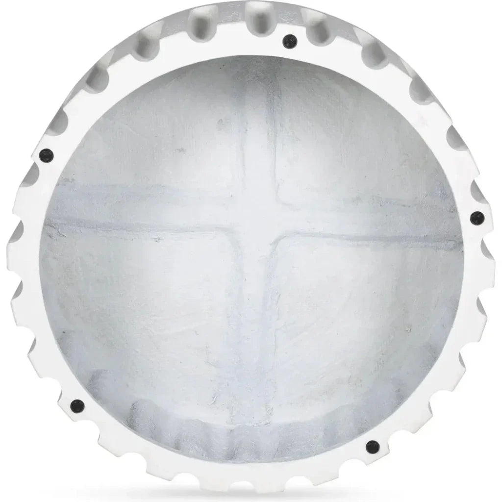 Eris White Concrete Outdoor Round Coffee Table - LOOMLAN - Moe&#39;s Home - Outdoor Coffee Tables