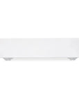 Eris White Concrete & Steel Outdoor Dining Bench - LOOMLAN - Moe's Home - Outdoor Benches