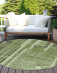LOOMLAN Rugs Esmara Green Washable Indoor-Outdoor Rug