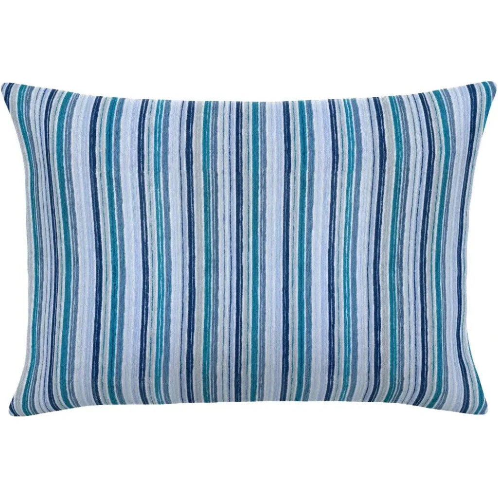 Espy Azul Handmade Outdoor Pillow - LOOMLAN - Earnest Collection - Outdoor Pillows