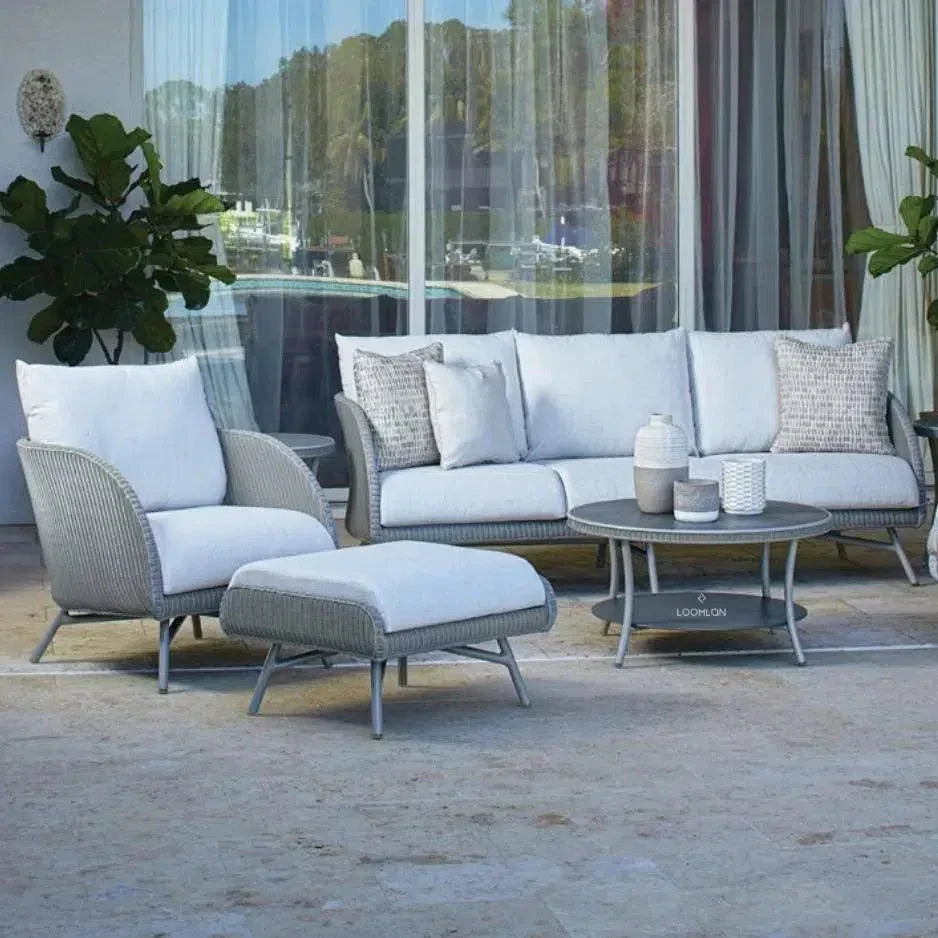 Essence Lounge Chair All Weather Wicker Furniture - LOOMLAN - Lloyd Flanders - Outdoor Lounge Chairs