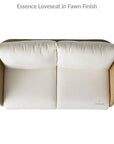 Essence Loveseat All Weather Wicker Furniture - LOOMLAN - Lloyd Flanders - Outdoor Sofas & Loveseats