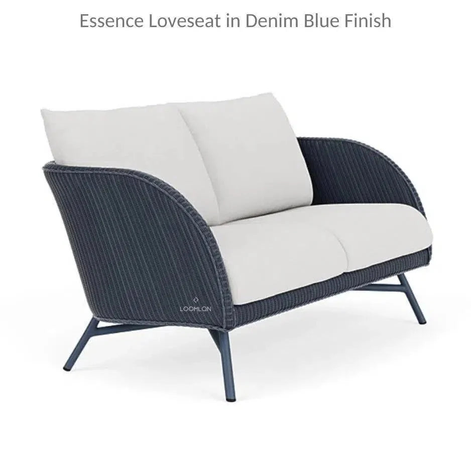 Essence Loveseat All Weather Wicker Furniture - LOOMLAN - Lloyd Flanders - Outdoor Sofas &amp; Loveseats