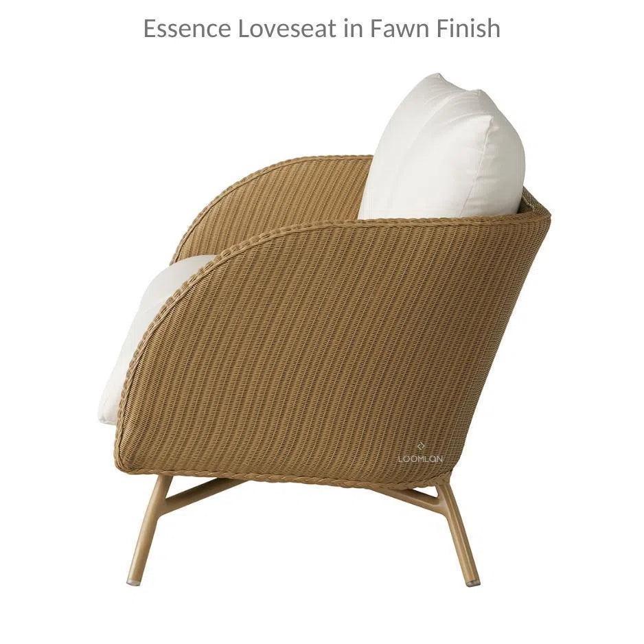 Essence Loveseat All Weather Wicker Furniture - LOOMLAN - Lloyd Flanders - Outdoor Sofas &amp; Loveseats