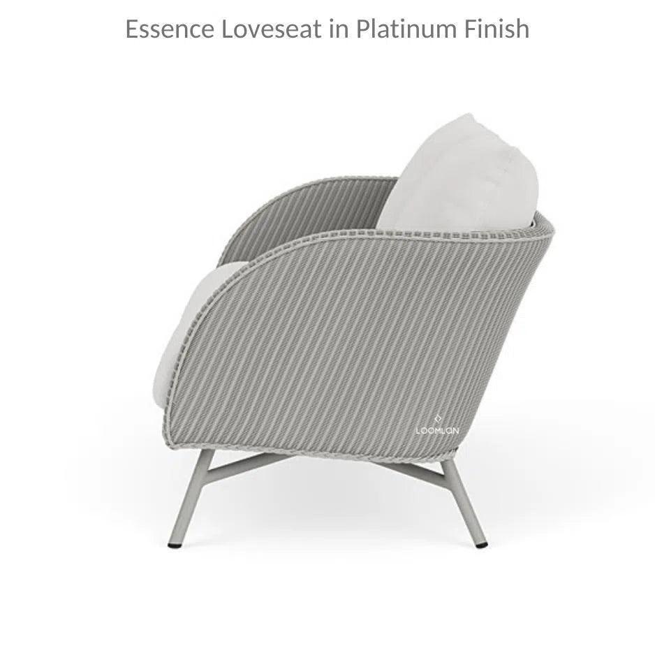 Essence Loveseat All Weather Wicker Furniture - LOOMLAN - Lloyd Flanders - Outdoor Sofas & Loveseats