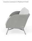Essence Loveseat All Weather Wicker Furniture - LOOMLAN - Lloyd Flanders - Outdoor Sofas & Loveseats
