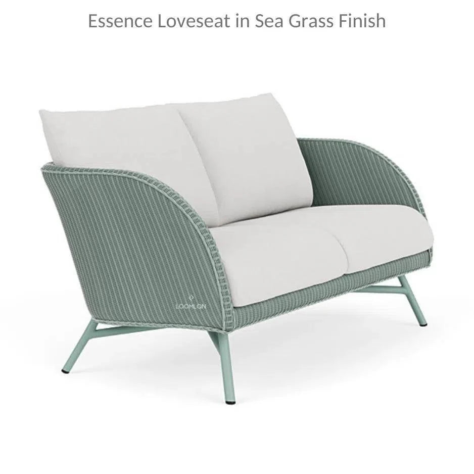 Essence Loveseat All Weather Wicker Furniture - LOOMLAN - Lloyd Flanders - Outdoor Sofas &amp; Loveseats