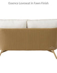 Essence Loveseat All Weather Wicker Furniture - LOOMLAN - Lloyd Flanders - Outdoor Sofas & Loveseats