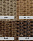 Essence Loveseat All Weather Wicker Furniture - LOOMLAN - Lloyd Flanders - Outdoor Sofas & Loveseats
