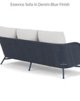 Essence Sofa All Weather Wicker Furniture Made USA - LOOMLAN - Lloyd Flanders - Outdoor Sofas & Loveseats