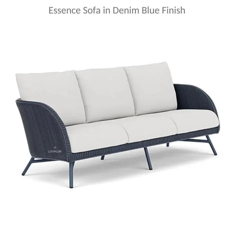Essence Sofa All Weather Wicker Furniture Made USA - LOOMLAN - Lloyd Flanders - Outdoor Sofas &amp; Loveseats