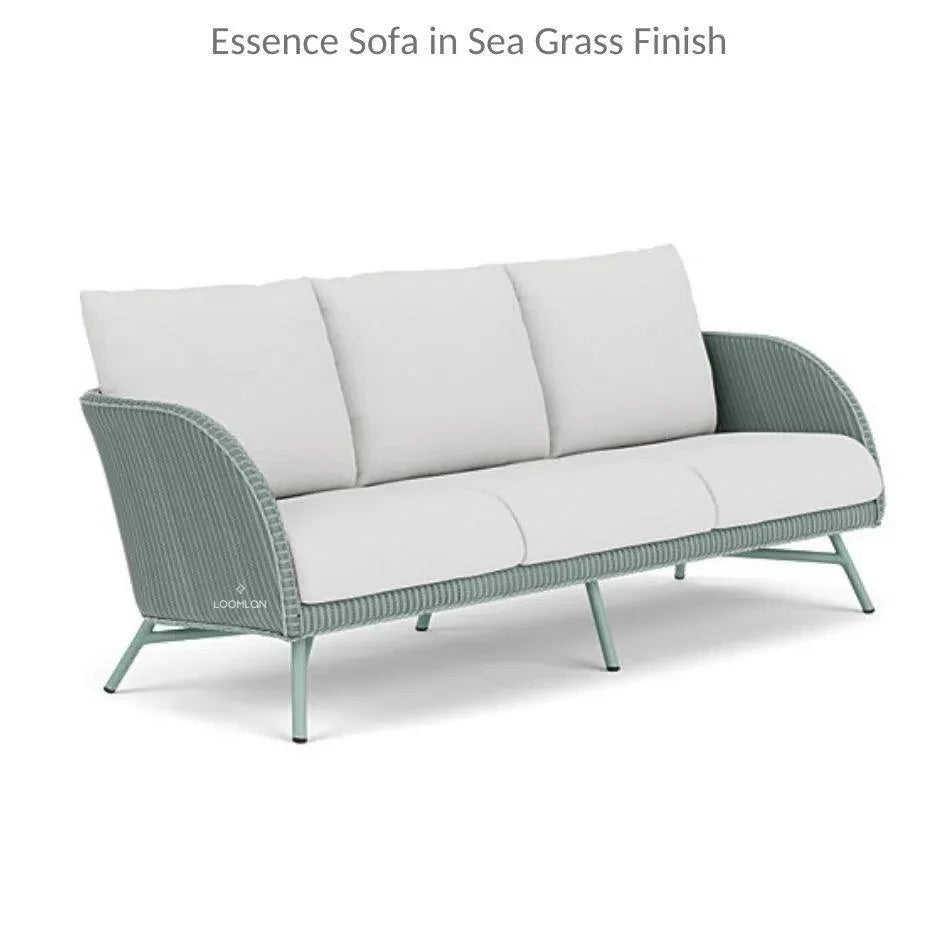 Essence Sofa All Weather Wicker Furniture Made USA - LOOMLAN - Lloyd Flanders - Outdoor Sofas &amp; Loveseats